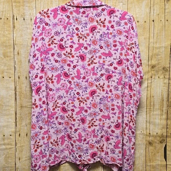 Torrid | Women | Top | Tie Front | Pink | Size 4 (Equiv 3x) - Picture 5 of 9